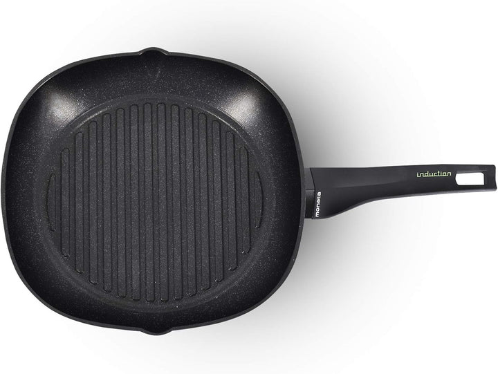 Moneta Nova Grillpfanne, Aluminium, Schwarz, 28 cm