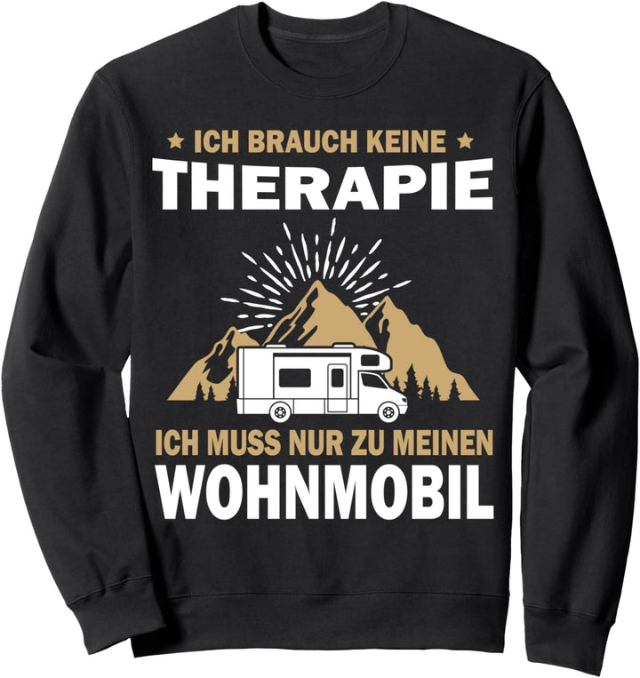 Wohnmobil Stellplatz Camping Camper Caravan Sweatshirt