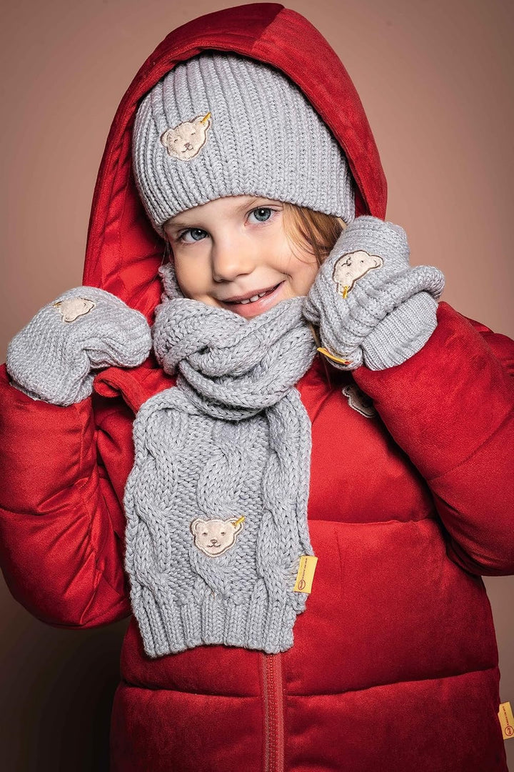 Steiff Mädchen Kapuze Jacke, 104 RIBBON RED
