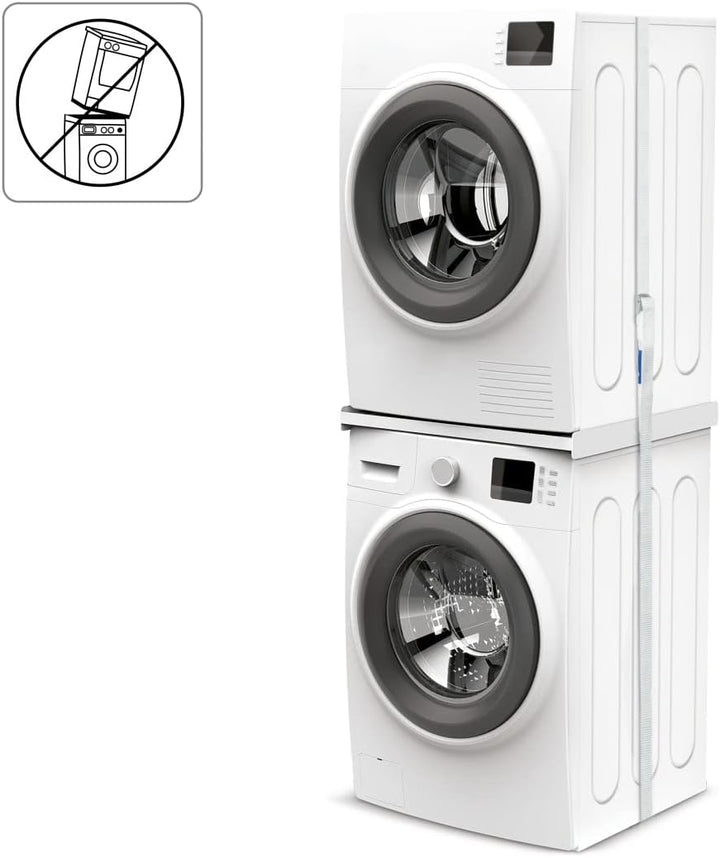 Zwischenbaurahmen "Basic" für Waschm. Zwischenbausatz inkl. Zurrgurt, Zwischenbausatz inkl. Zurrgurt