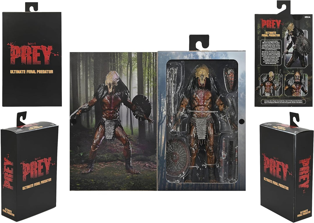 NECA Predator Feral Actionfigur 18 cm