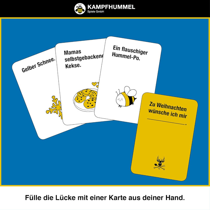 KAMPFHUMMEL Kampf gegen das Spiessertum | Das Kartenspiel als Familien-Spiel I Partyspiel für Kinder