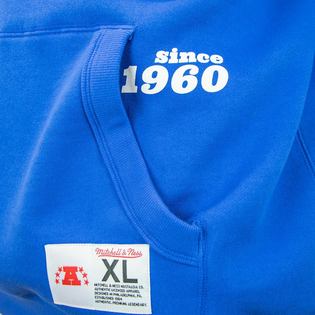 Mitchell & Ness (NBA/NFL/NCAA Team Origins Fleece Kapuzenpullover, Herren, Frauen, Kinder, Unisex, F