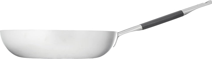 Pentole Agnelli ALSA111BINF32 Kochgeschirr versenkt Hoch versenkte Aluminiumpfanne, Edelstahlgriff,
