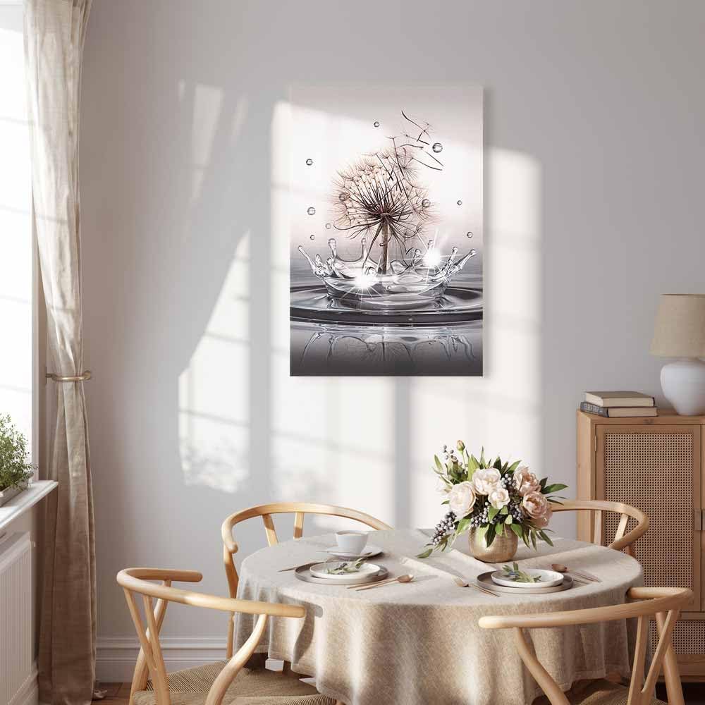 murando - Bilder Pusteblume 60x90 cm Vlies Leinwandbild 1 tlg Kunstdruck modern Wandbilder XXL Wandd