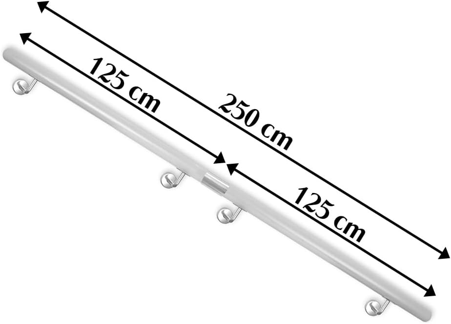 Buche Holz Handlauf Treppengeländer Geländer für Treppe Treppe Wandhandlauf Wand Treppe seitliche Mo