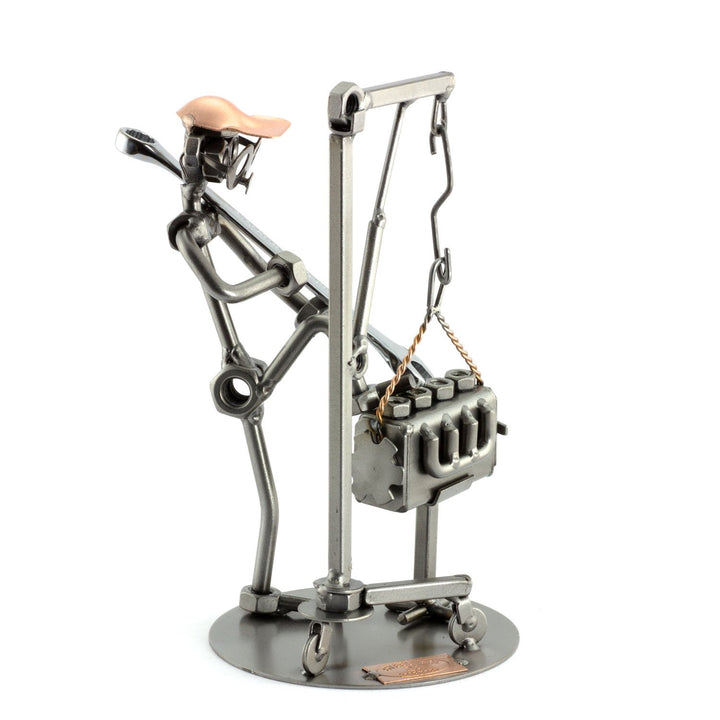 Steelman24 I Schraubenmännchen Motorbastler I Made in Germany I Handarbeit I Geschenkidee I Stahlfig