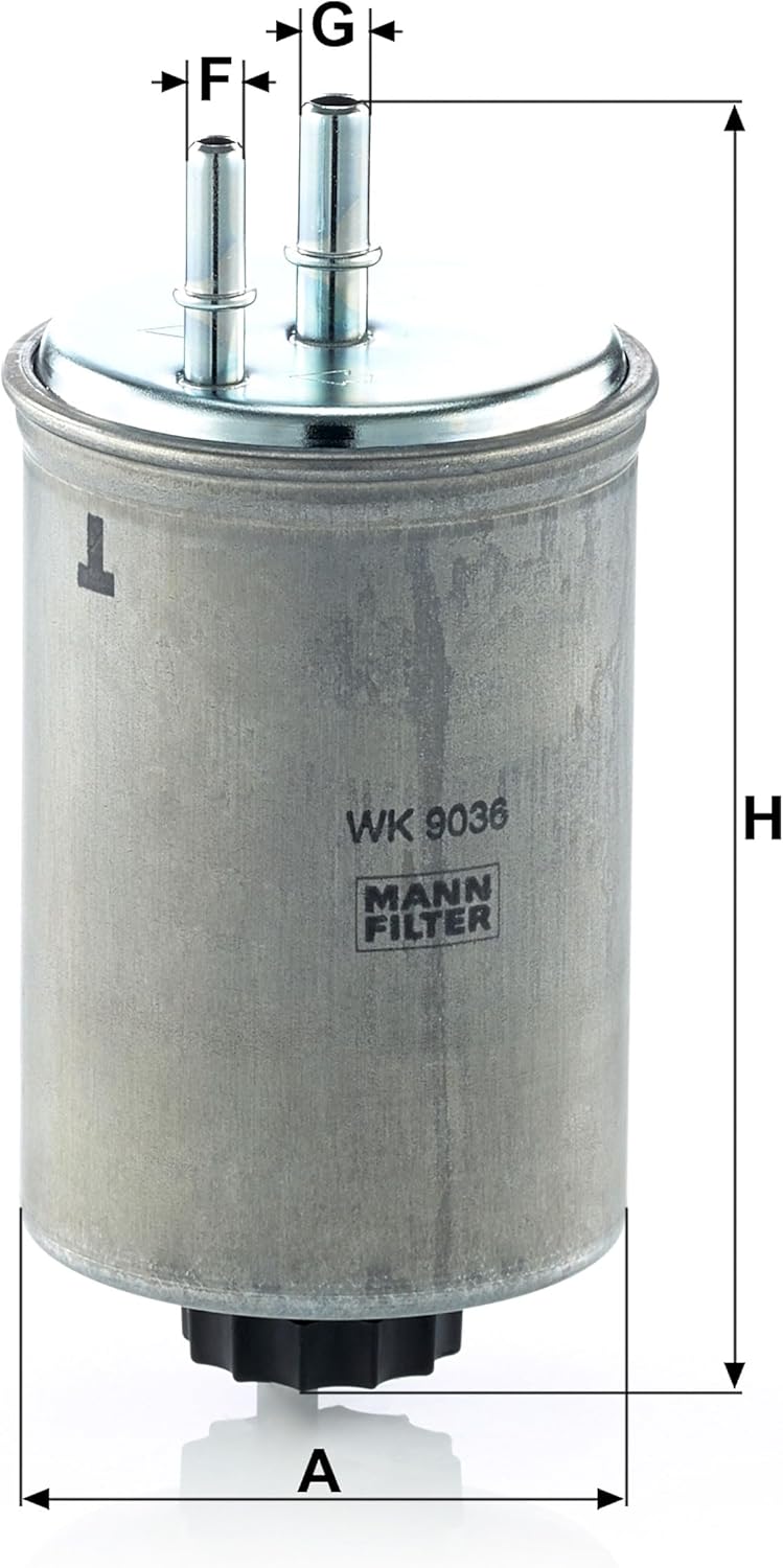 MANN-FILTER WK 9036 Kraftstofffilter – Für Nutzfahrzeug