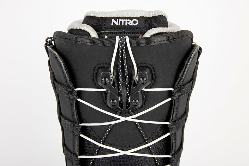 Nitro Herren Anthem TLS All Mountain Freeride Freestyle Schnellschnürsystem Boot Snowboardboot, Blac