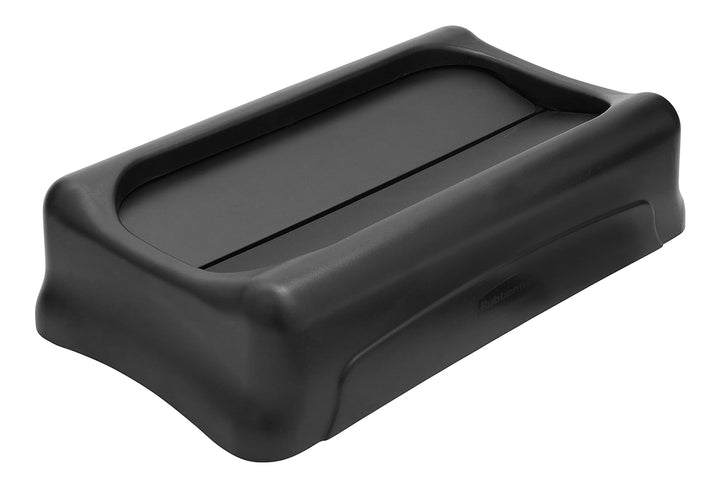Rubbermaid Commercial Products Slim Jim Deckeleinheit für Recyclingstation für Flaschen, schwarz, 1