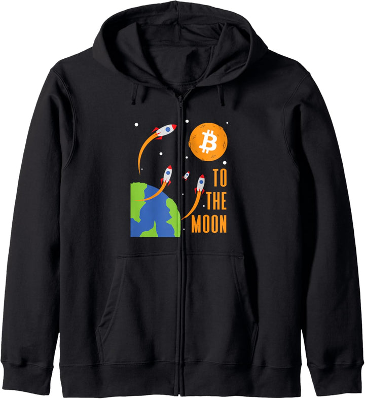 Lustige Bitcoin-Kryptowährungs-Blockchain Kapuzenjacke