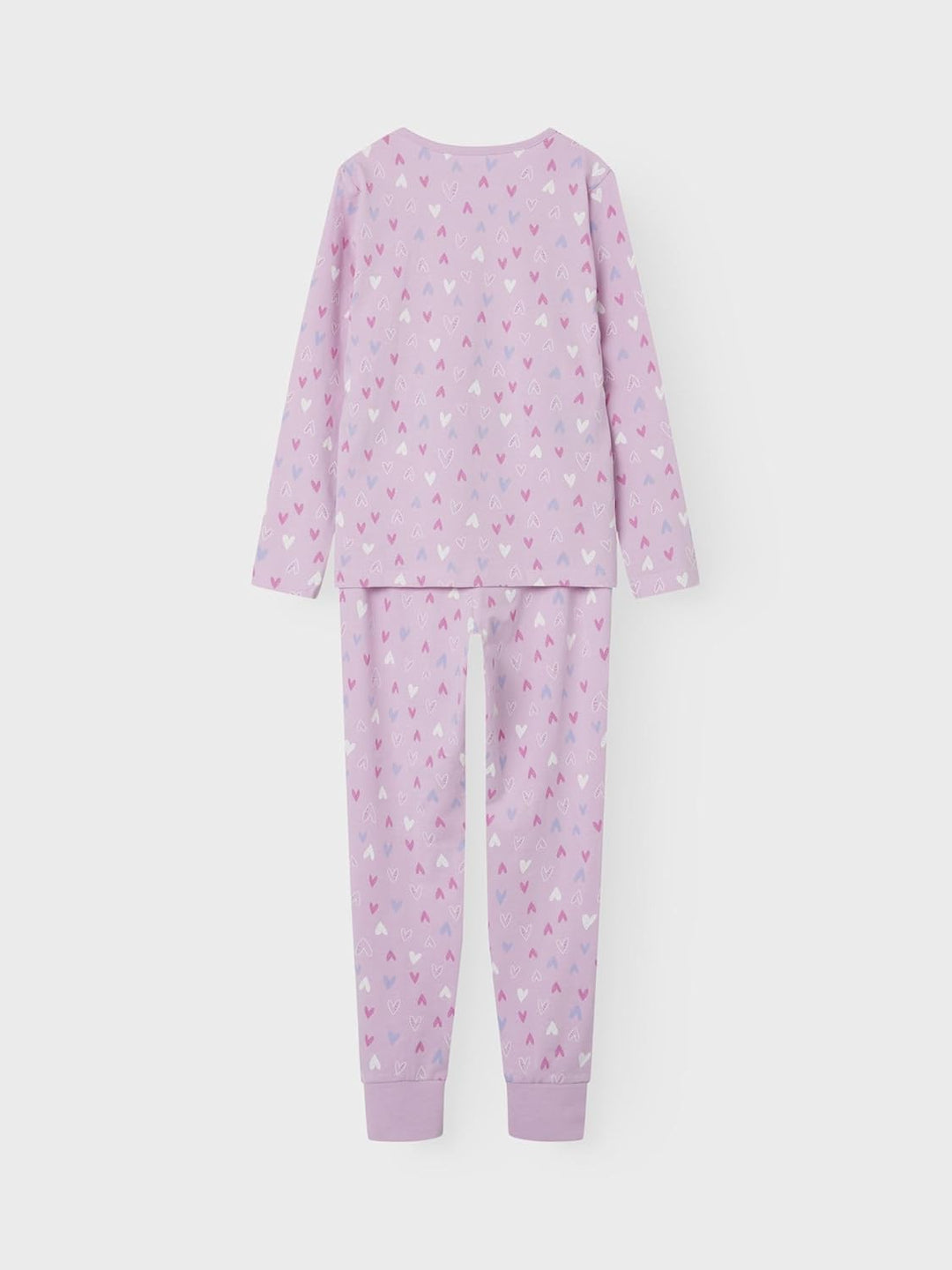 NAME IT Mädchen Nkfnightset Pink Hearts Noos, 86-92