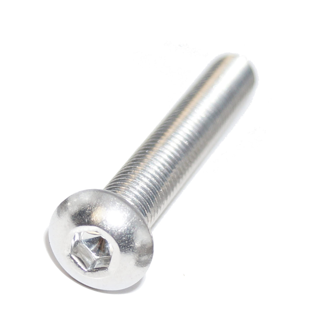Flachrundkopfschrauben mit Innensechskant M4X14 100 Stück ISO 7380-1 A2 Edelstahl rostfrei Senkkopfs
