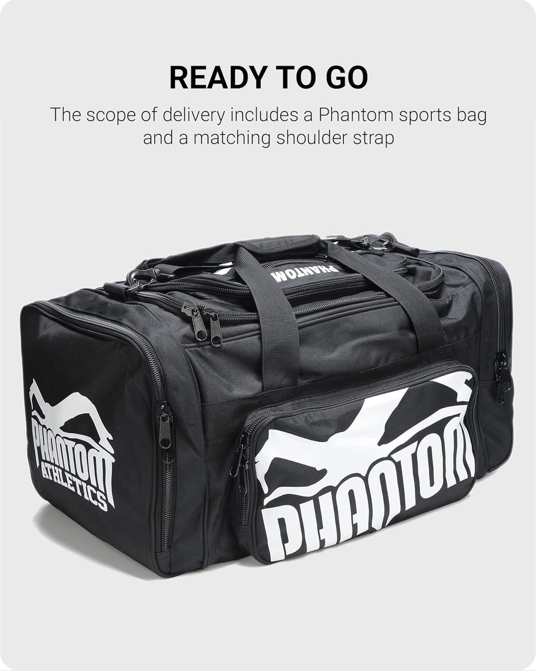 Phantom Sporttasche Tactic | Sport Gym-Bag Fitness Training | Tactic Modell 80L, Tactic
