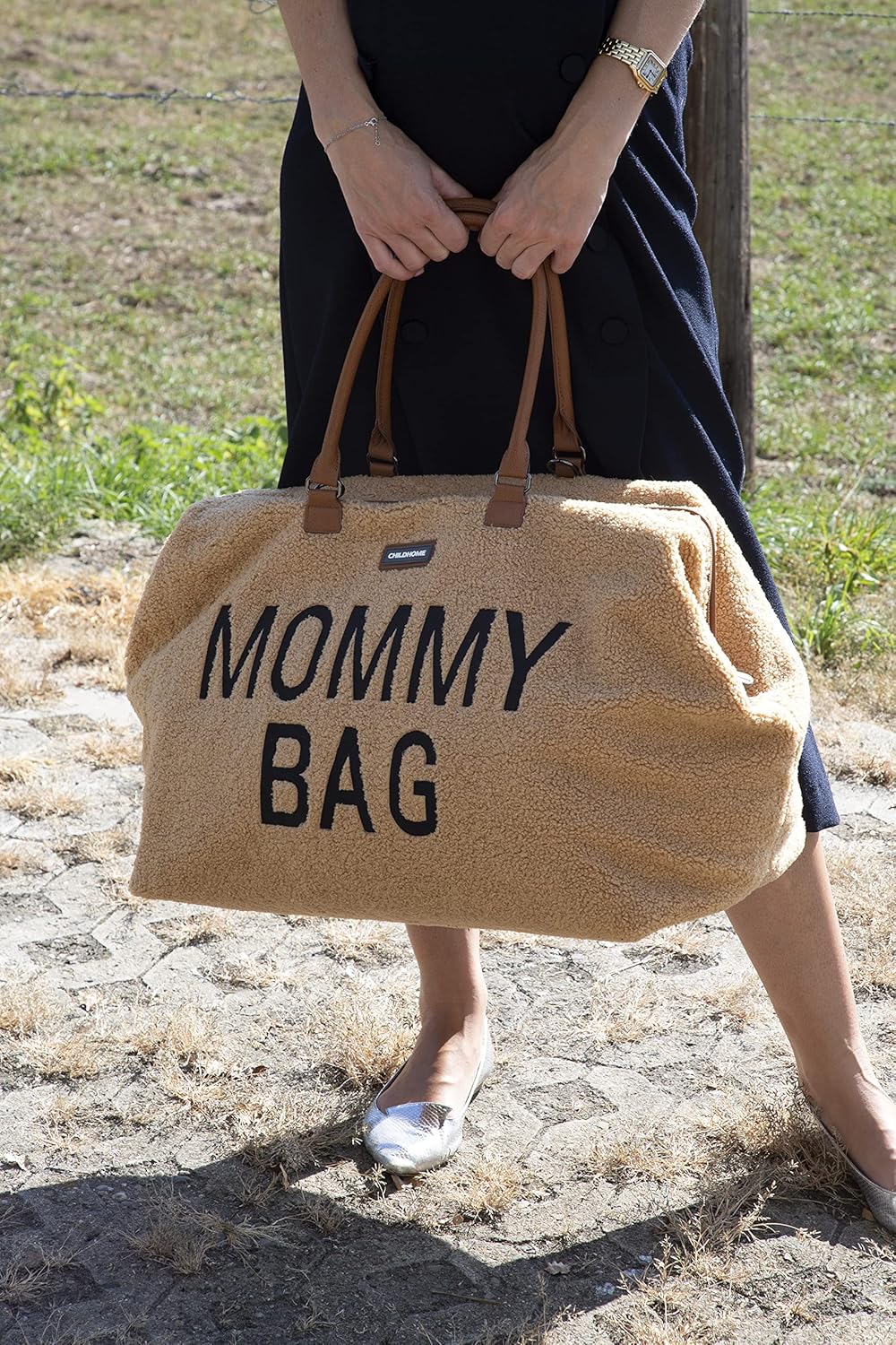 CHILDHOME, Mommy Bag, Changing Bag, Maternity, Travel Bag, Large Capacity, Changing Mat, Adjustable