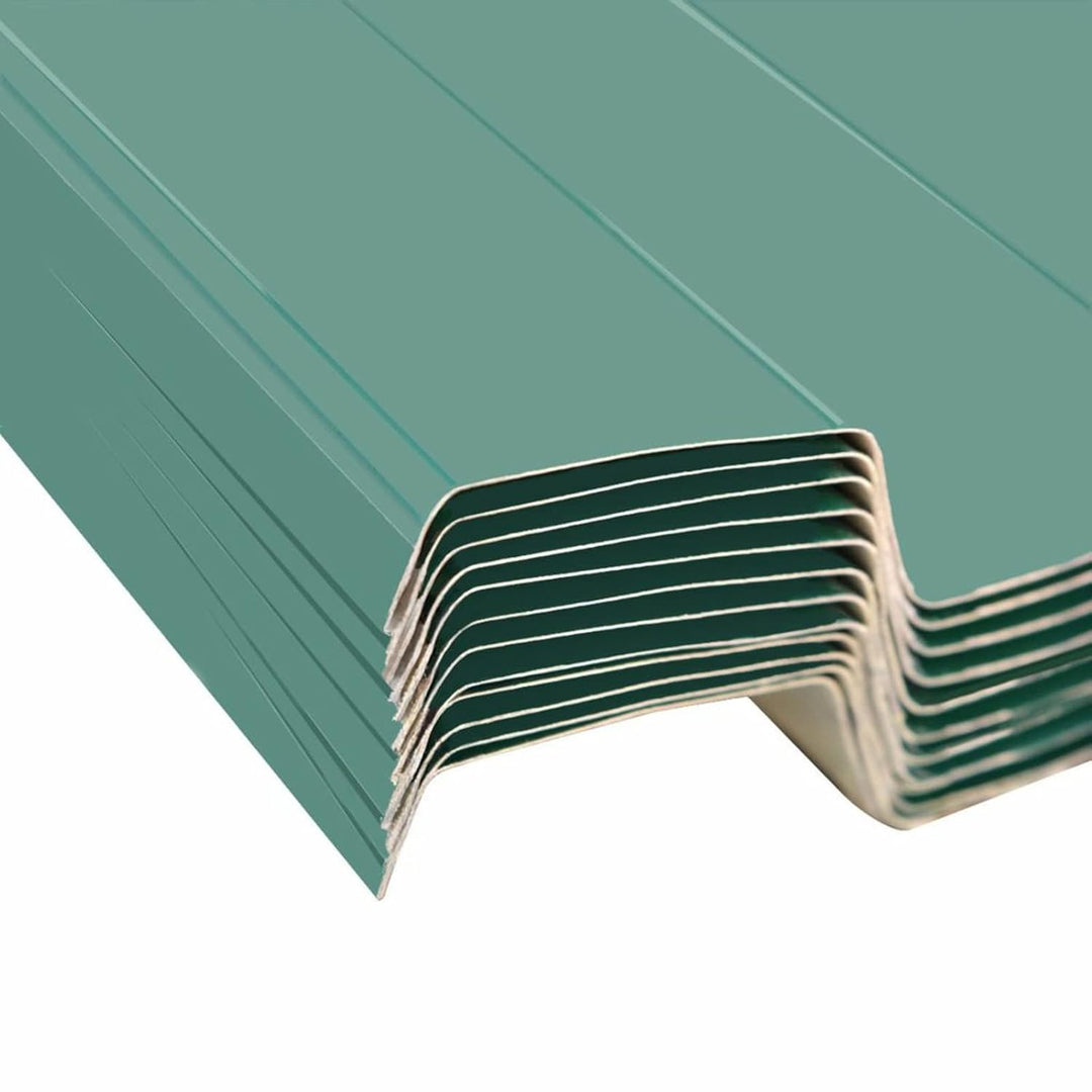Yolola Trapezblech 12 x Dachbleche Trapezblech Trapezbleche Profilblech Wellblechdach 129 x 45 cm Tr