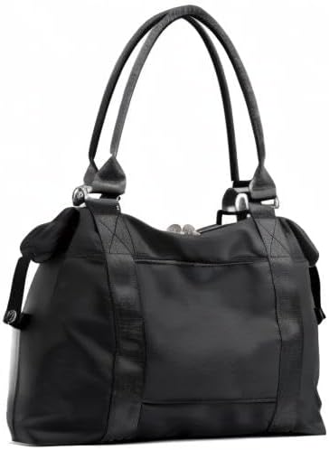 PORRASSO Reisetasche Damen Schultertasche Grosse Handtasche Trainingstasche Frauen Weekender Übernac