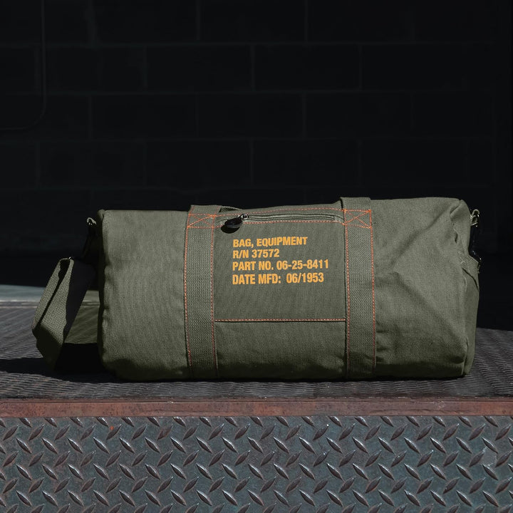 Rothco Reisetasche aus Segeltuch – Reise- und Turnbeutel aus schwerem Baumwoll-Leinen-Material – ide