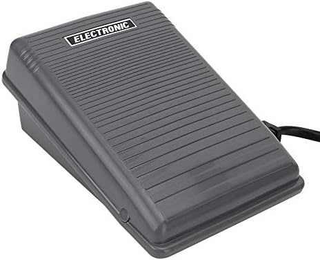 Fdit Nähmaschine Fusspedal Geschwindigkeitsregler & Kabel Fusssteuerpedal & Netzkabel Komplettes Fus