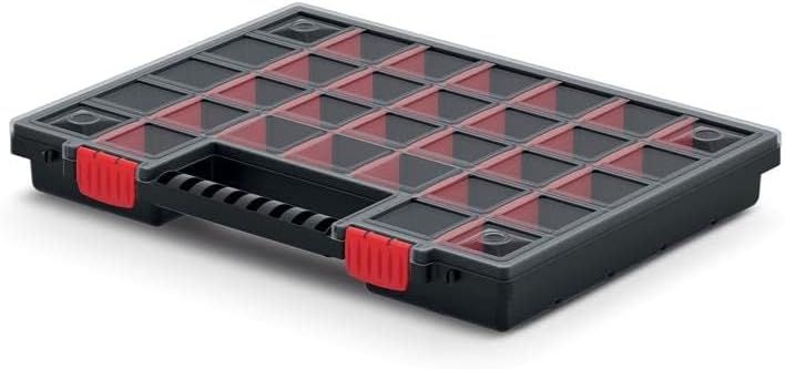 rg-vertrieb 5X Sortimentskasten Werkzeugkiste Organizer Set 5 Stück Sortierbox NORS Kleinteilemagazi