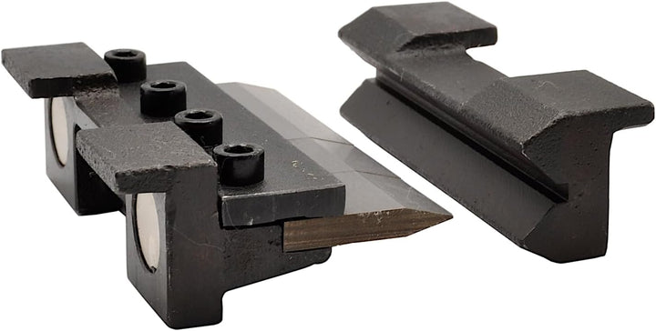 Biegevorrichtung Schraubstock 100mm Biegebacken mit Magnethalterung Abkantbacken biegen Handbieger 1