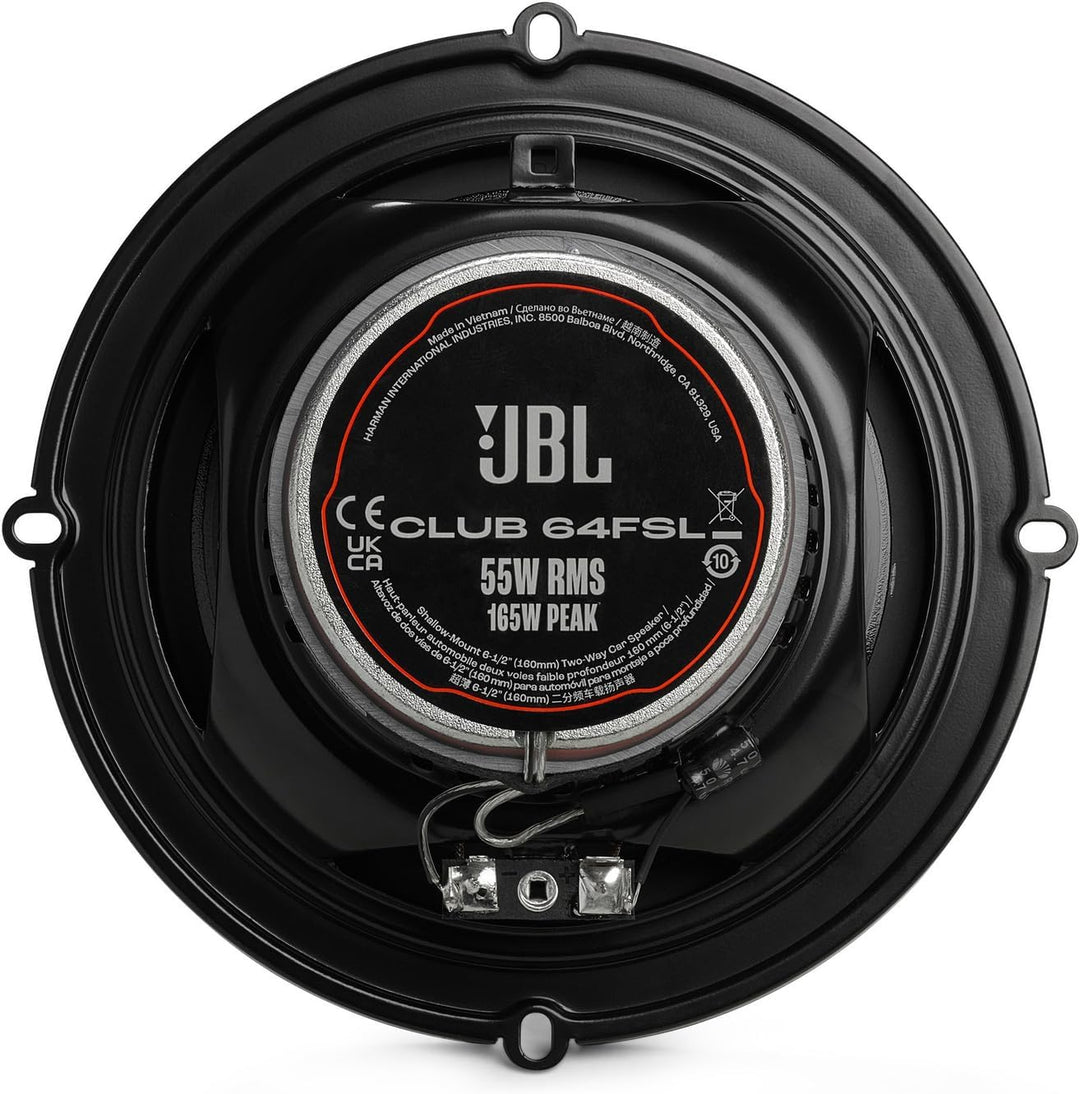 JBL Club Gen3 64FSL 6.5'' (16cm) Lautsprechersatz Koaxial Flach