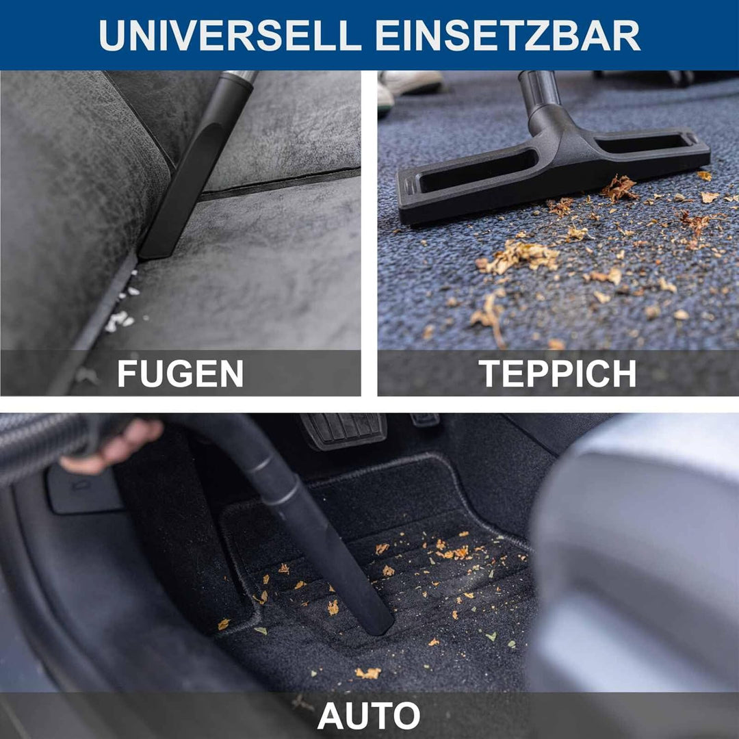 Scheppach Nass- / Trockensauger VC50 Nasssauger | 50L Edelstahlbehälter & Zubehör | 1400W Leistung |