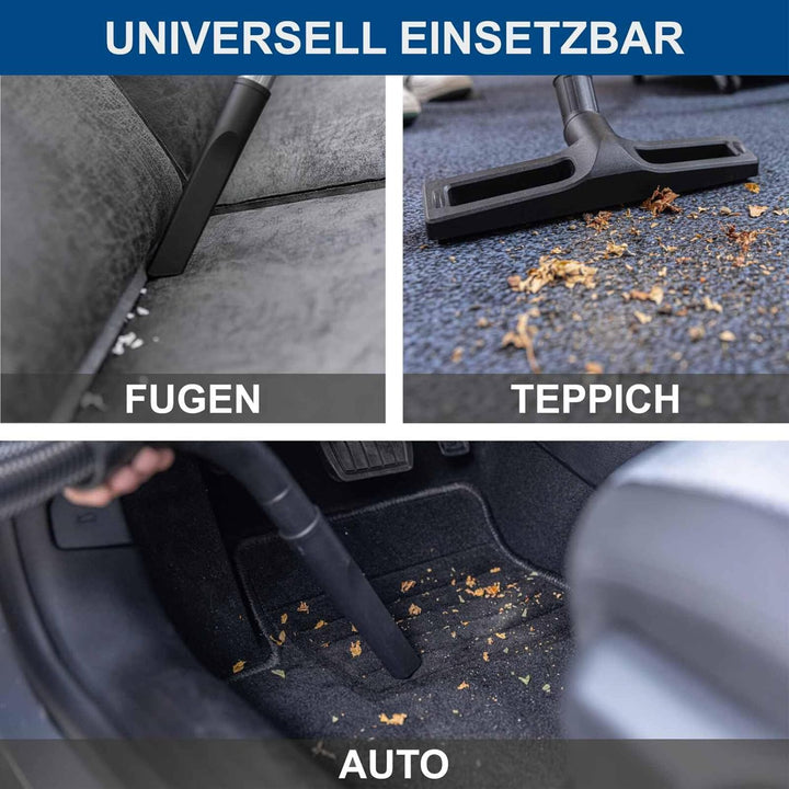 Scheppach Nass- / Trockensauger VC50 Nasssauger | 50L Edelstahlbehälter & Zubehör | 1400W Leistung |