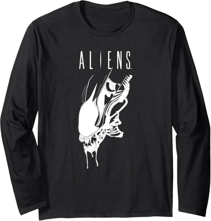 Aliens Xenomorph Creature Retro Movie Langarmshirt