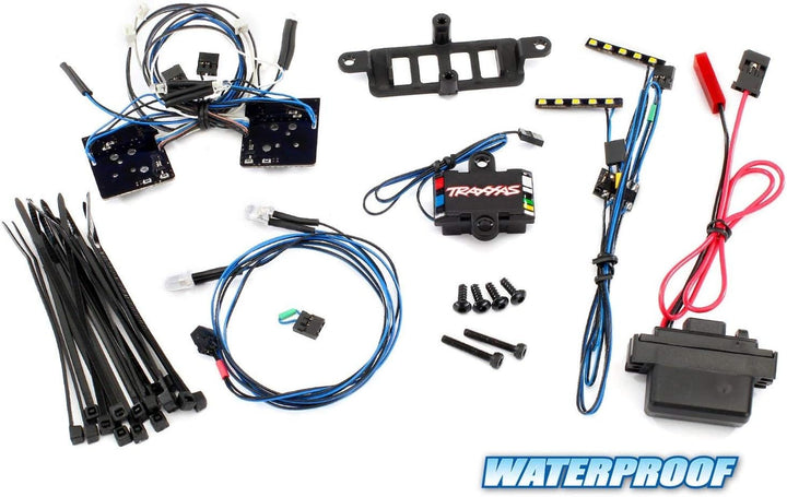 Traxxas LED Licht-Set kpl mit Power-Supply für #8811 oder 8825 Karo