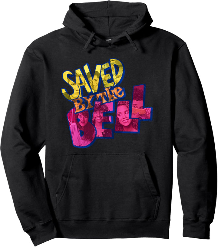 Saved By The Bell Logo-Fotocollage Pullover Hoodie