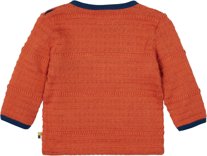 loud + proud Unisex Strick mit GOTS-zertifizierung Tierdruck Print 62-68 Cinamon, 62-68 Cinamon