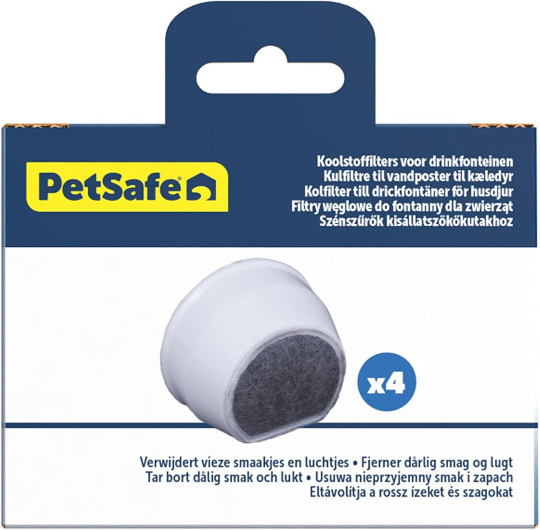 PetSafe Ersatz-Aktivkohlefilter für Drinkwell-Keramik-Trinkbrunnen, Sauberes Trinkwasser für Hunde u