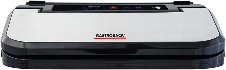 GASTROBACK #46009 Design Vakuumierer Basic, vollautomatisches und manuelles Vakuumieren und Verschwe
