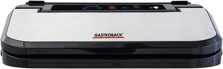 GASTROBACK #46009 Design Vakuumierer Basic, vollautomatisches und manuelles Vakuumieren und Verschwe