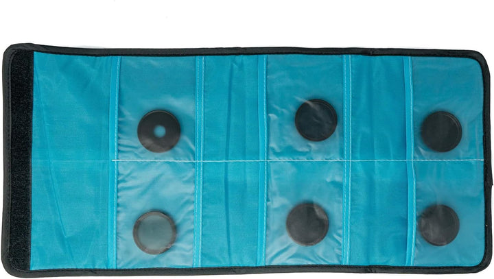 System-S ND Filter Set 37 mm Neutraldichte mit Hülle und Tasche für iPhone 13 Pro Max Schwarz