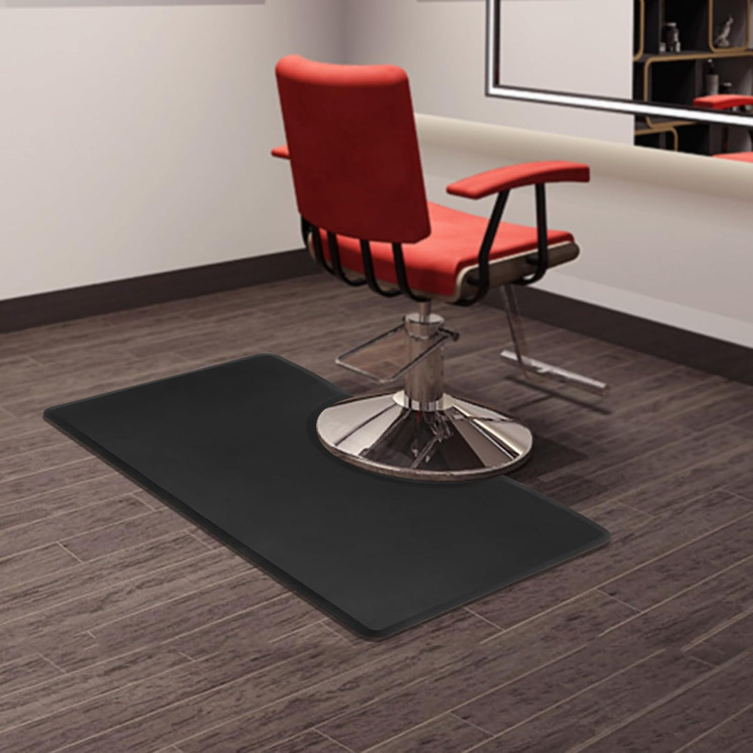 Salon Bodenmatte, Matte 3ft x 5ft Anti-Ermüdungs Barbershop Stuhlmatte für Friseur-Salon Barbier-Sta