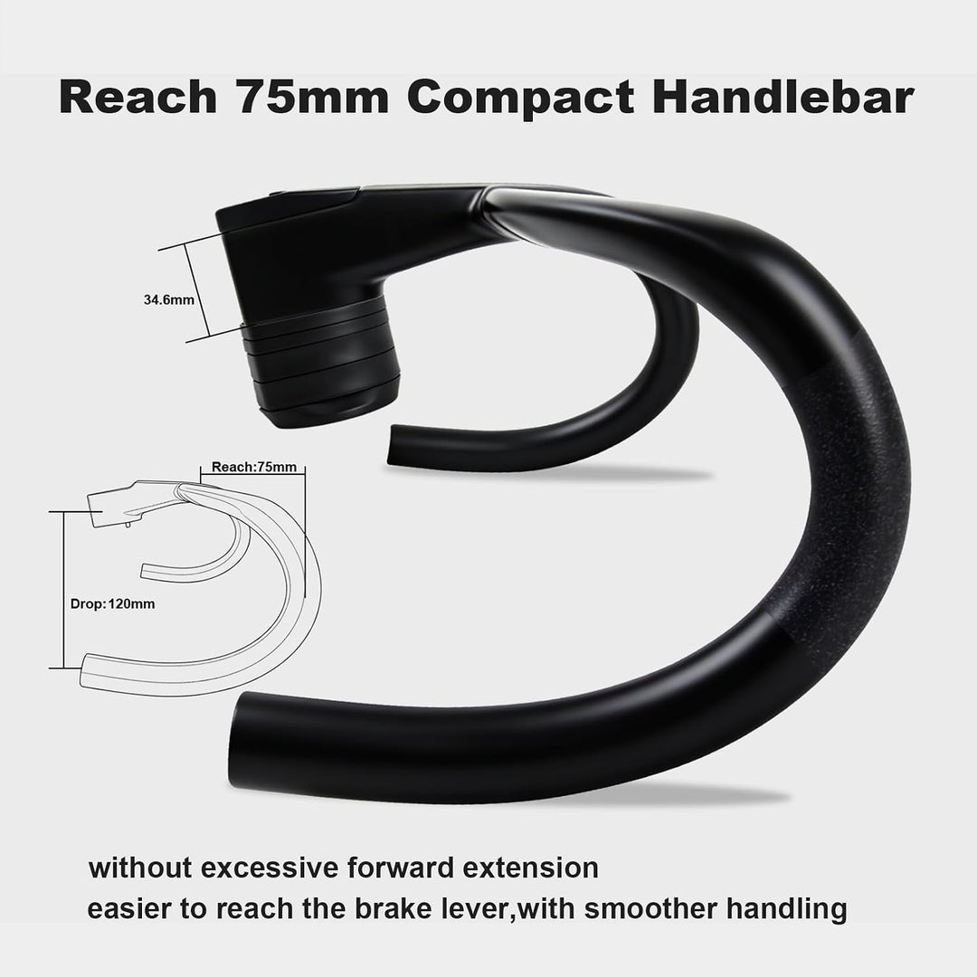 1-1/8"integrierter rennrad lenker RXL SL carbon aero rennrad lenker integrierter vorb flare-winkel 6
