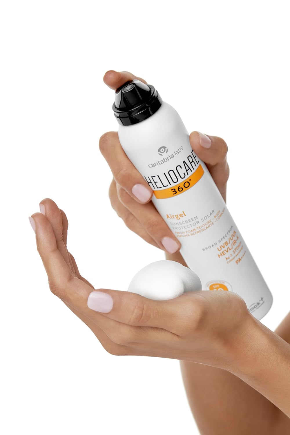 Heliocare 360° - Airgel corporal SPF 50, 200 ml, 8470001702852 200 ml (1er Pack), 200 ml (1er Pack)