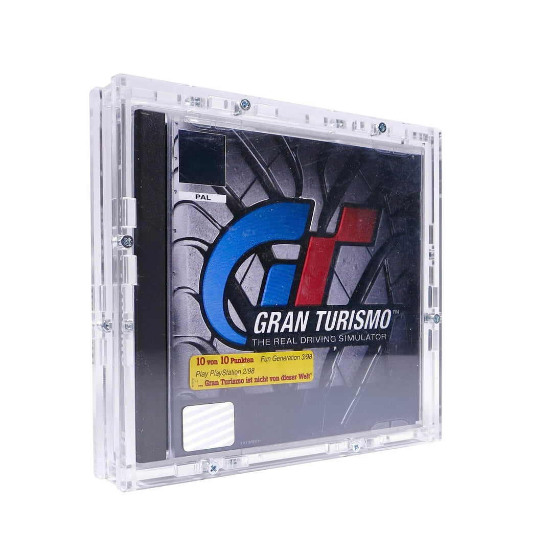 TCG Cases Selbstaufbau Acryl Case Made in Germany passend für PlayStation 1 SP1 Spiel Hardcover Prot
