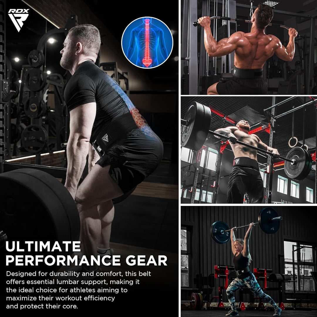 RDX 4” Gewichthebergürtel, Auto-Lock Trainingsgürtel, Powerlifting Krafttraining Bodybuilding Fitnes