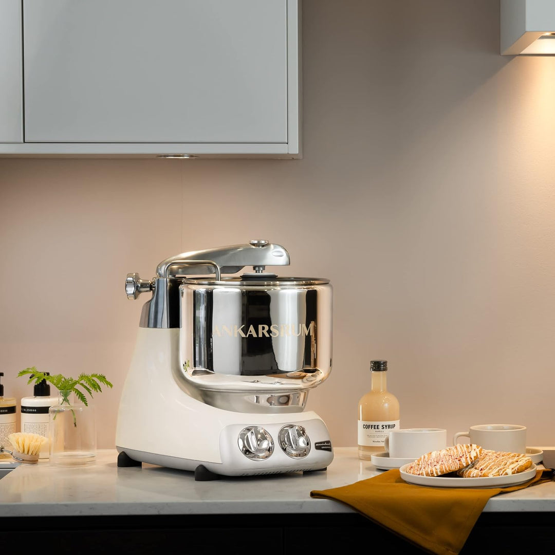 Ankarsrum 6230 CRL Assistent Original Basis Küchenmaschine, Leichte Creme