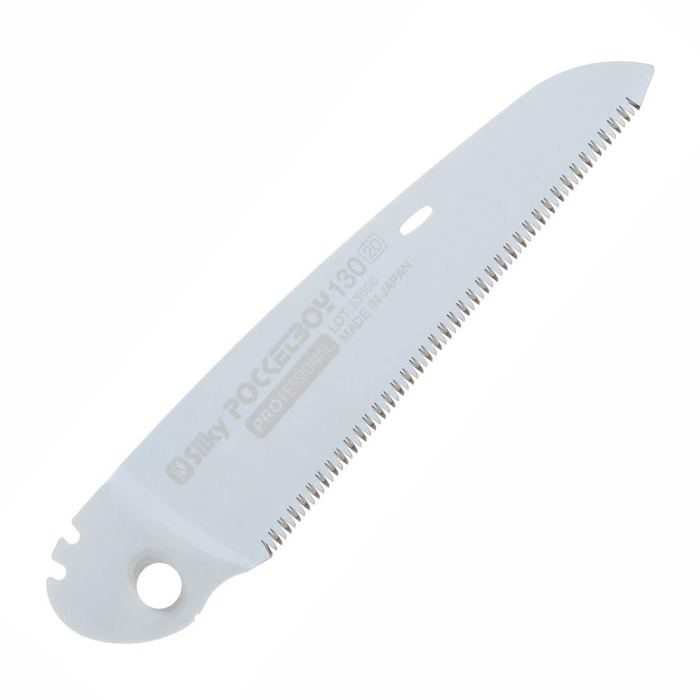 Seidig professionelles Ersatz-Schneidblatt für Pocketboy, 130 mm, feine Zähne, 343–13 130mm gelb/fei