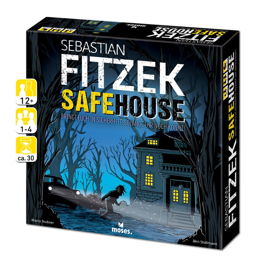 Moses Sebastian Fitzek Safehouse - Das Spiel Safe House Ein Gesellschaftsspiel von Marco Teubner 902