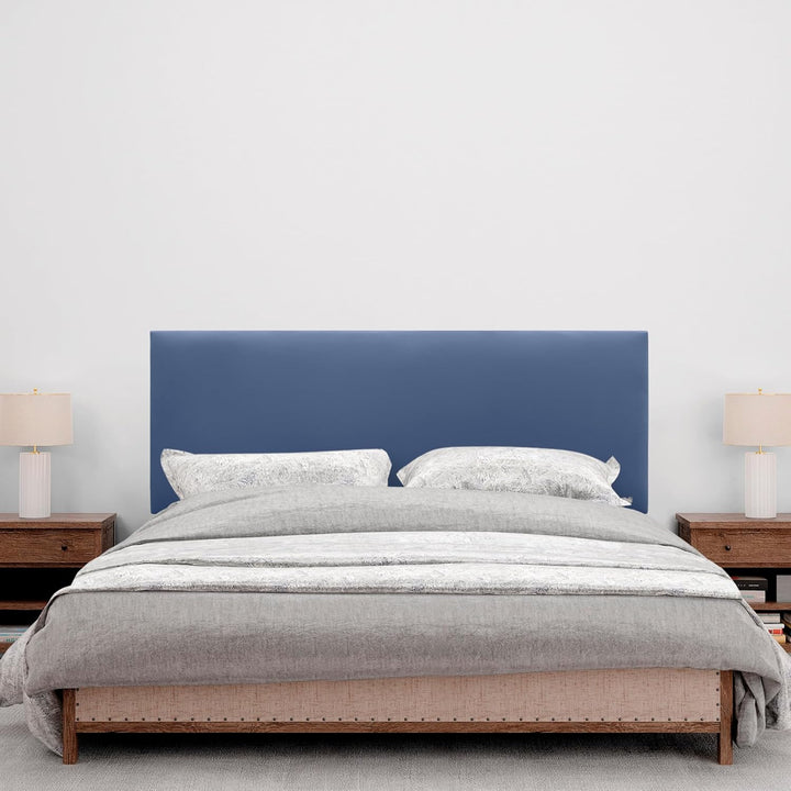DHOME Kopfteil aus Kunstleder oder Stoff AQUALINE Glattes gepolstertes Kopfteil Luxusbett Kopfteil (
