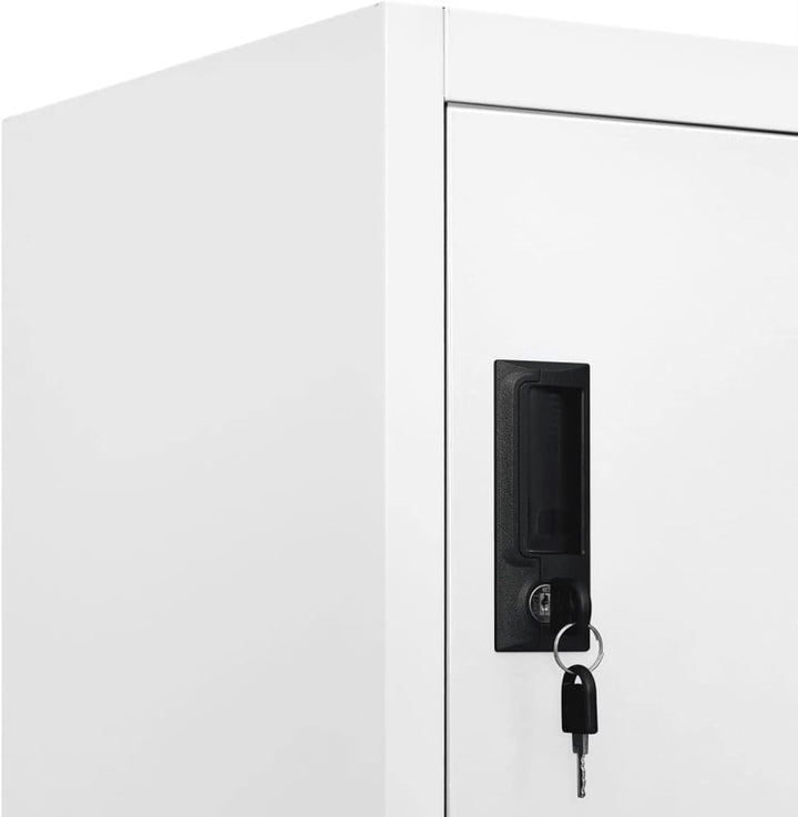 Susany Schliessfachschrank Lagerschrank Stahlschrank Schrank Aktenschrank Fächerschrank Aufbewahrung