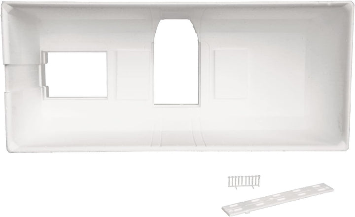 Calmwaters® Wannenträger 190 x 90 cm Modern Square 2, Passend für Rechteck-Badewanne 190x90 cm, Styr