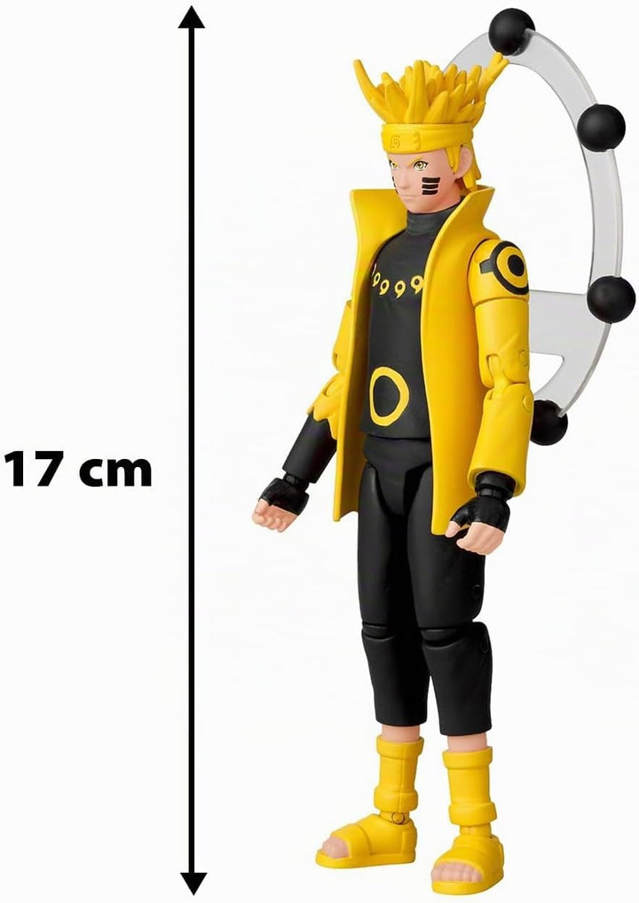 BANDAI - Anime Heroes - Naruto Shippuden - Figur Naruto Uzumaki im Rikudo-Modus (Sage of Six Paths M