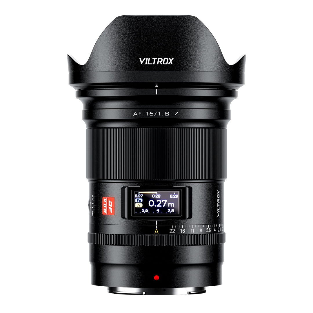 VILTROX AF 16mm F1.8 Vollformat-Objektiv für Nikon Z-Mount, Auto Focus 16mm F/1.8 Z Weitwinkelobjekt