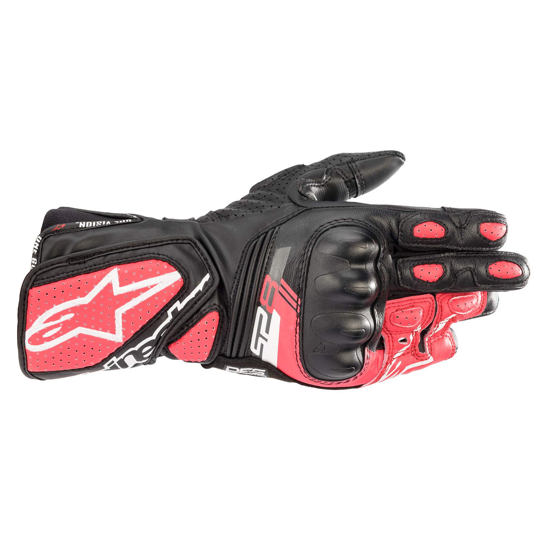 Alpinestars Damen Sp-8 Radar-Handschuhe L Schwarz, L Schwarz